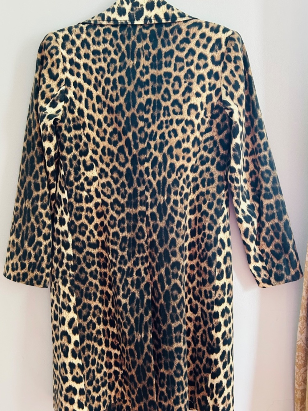 Vintage Leopard Print Trench Coat Adrienne Winkelmann - Picture 6 of 6
